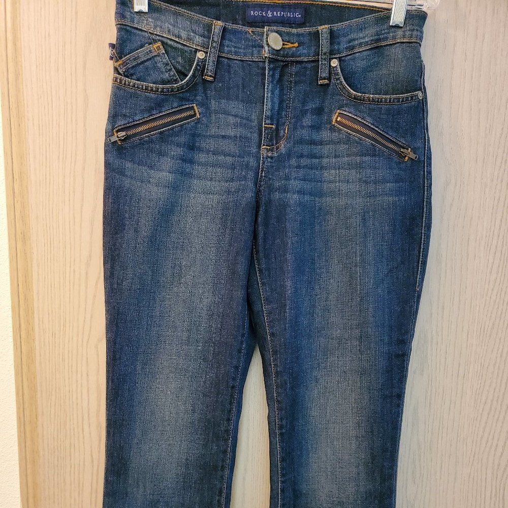 Rock & Republic Kendall Jeans Capris Size 4
